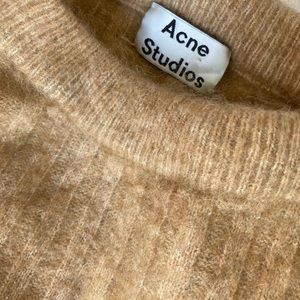 Acne studios mohair wool blend sweater